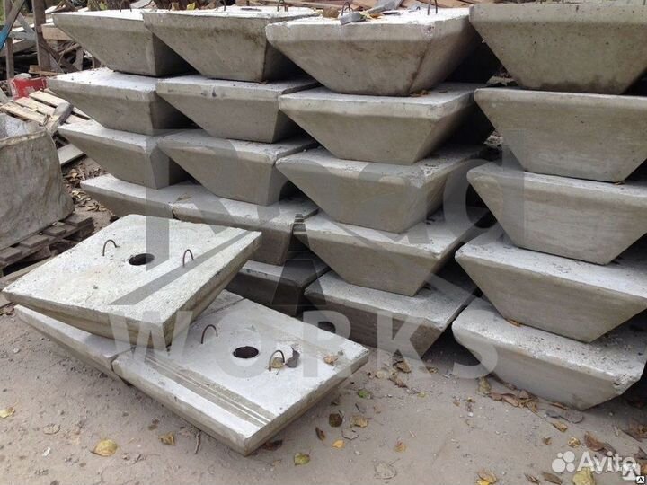 Фундаменты Ф2, Ф3, анкерное основание