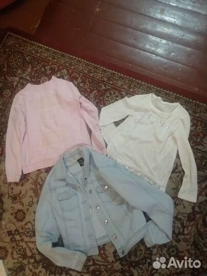Вещи пакетом (2) на девочку 128-134