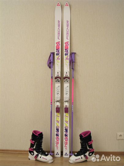 Горные лыжи Fischer SC4 Sport+Raichle