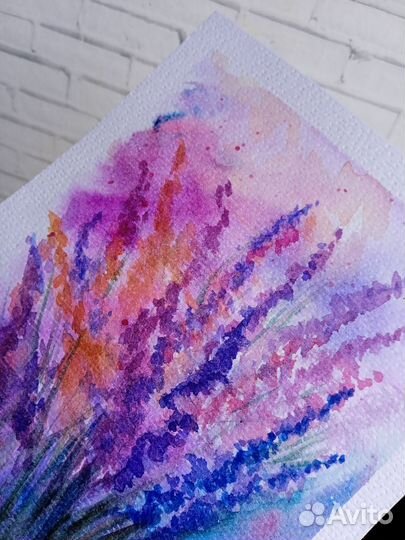 Открытки ручной работы акварель