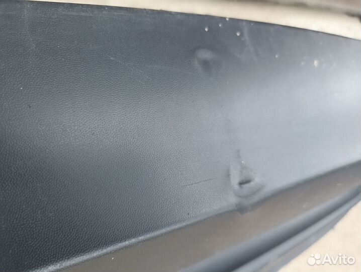 Юбка заднего бампера фольксваген тигуан