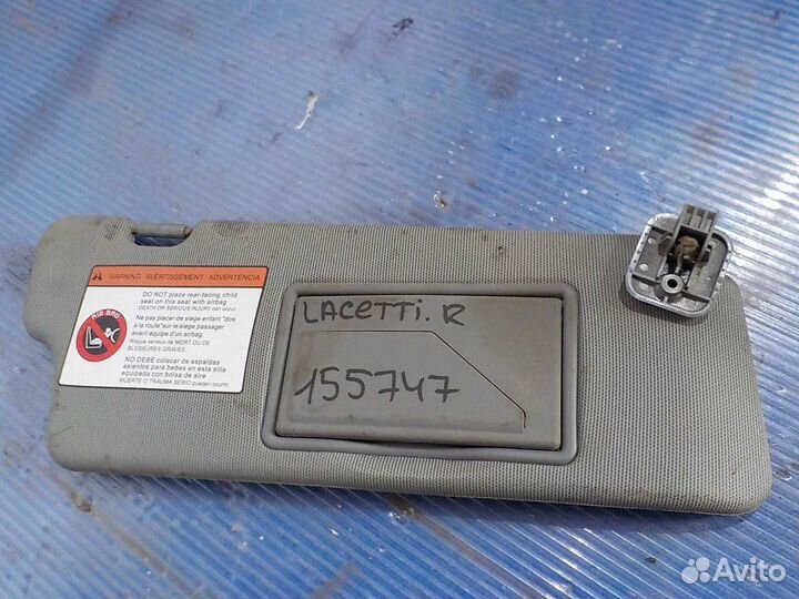 Козырек chevrolet lacetti правый