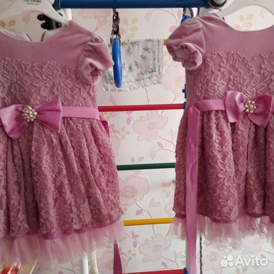 Платье для девочки 86