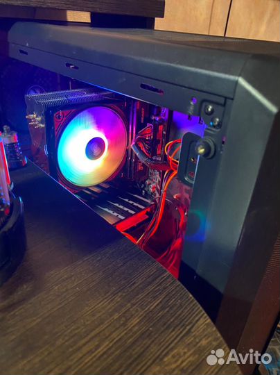 Торг) Игровой компьютер 1660 ryzen 5 1600 16 ram