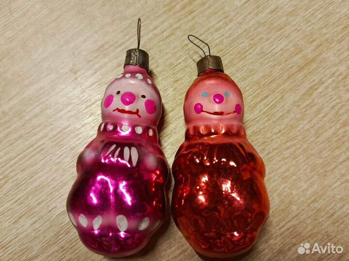 Елочные игрушки СССР одним лотом