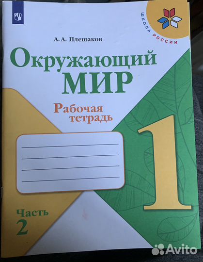 Окружающий мир 1 класс рабочие тетради Плешаков