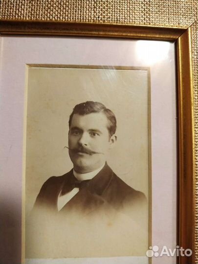 Антикварное фото, в современной рамке