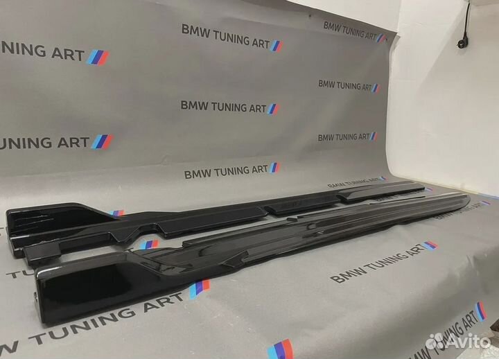 Лезвия на пороги bmw x3 g01 x4 g02