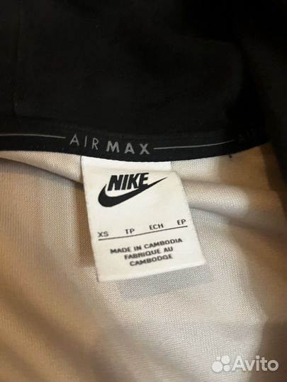 Зип худи nike air max оригинал
