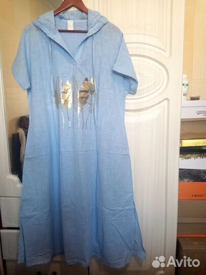 Платье лен