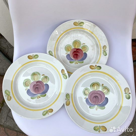 Блюда и тарелки антикварные и СССР