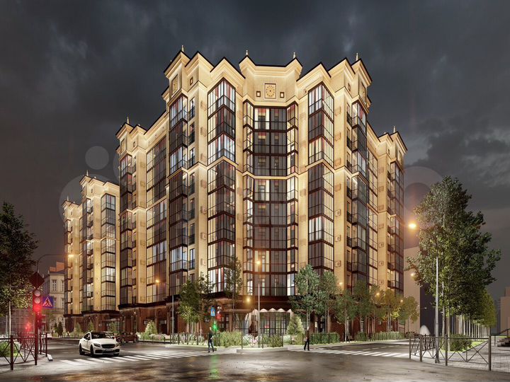 1-к. квартира, 45 м², 7/9 эт.