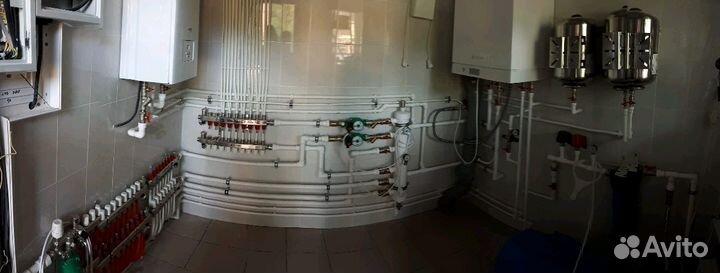 Монтаж газовых и электро котлов,систем отопления,т