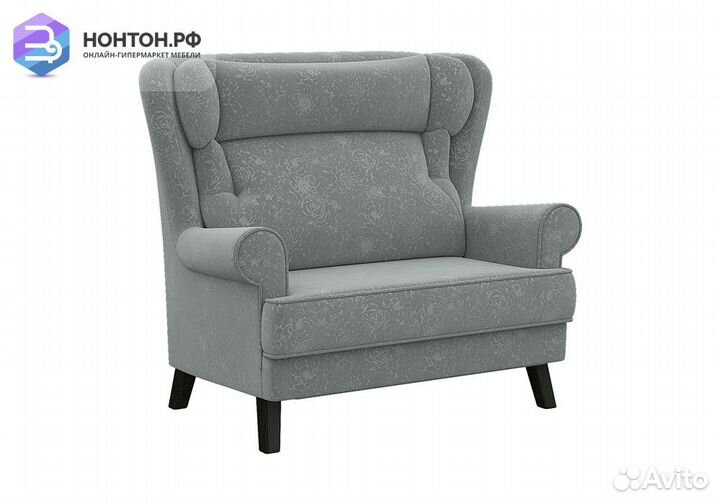 Диван Комфорт-2 светло-серый