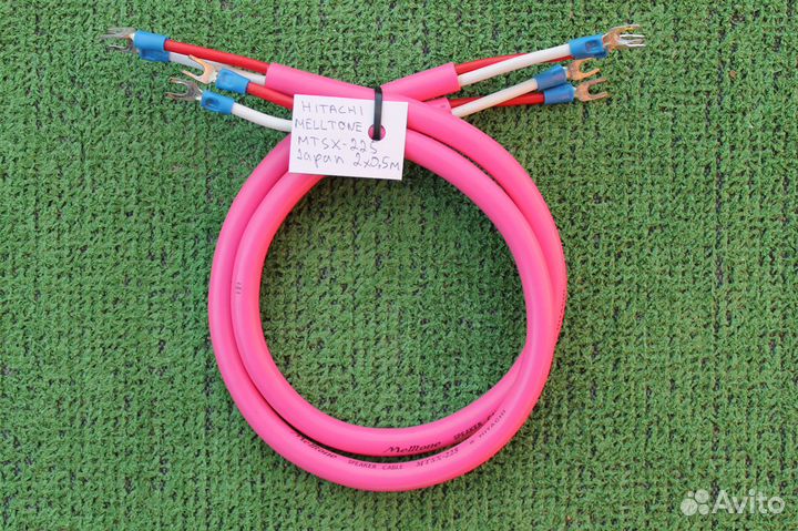 Hitachi Melltone mtsx-225, акуст. кабели из Японии