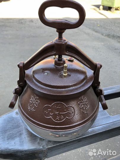 Афганский казан двухцветный 8-15 л. (дефект)