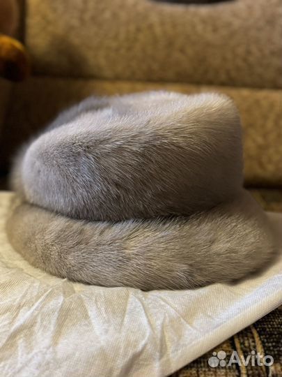 Шапка натуральная норка