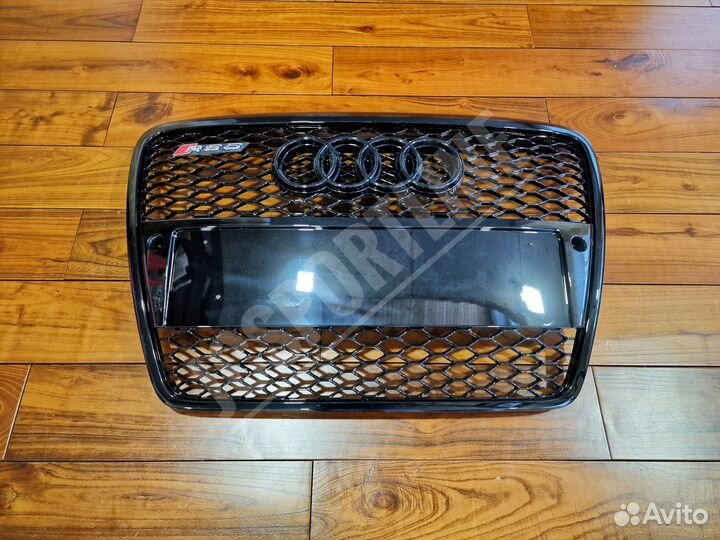 Решетка радиатора Full Black Audi RS6 C6