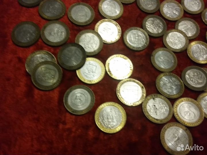 Монеты 10р юбилейные