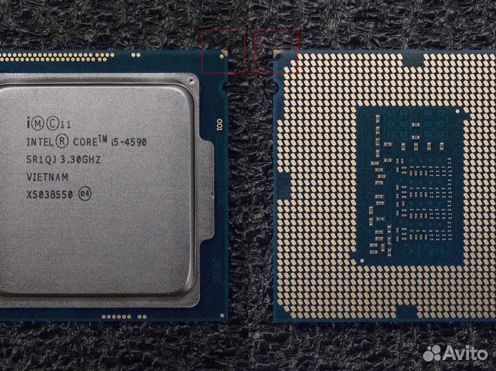 1150 Intel Core i5-4590 / 4 ядра до 3.7ghz Дефект