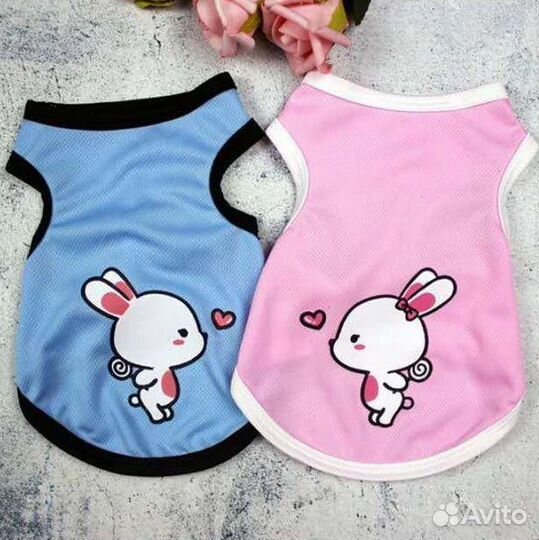 Майки для собак и кошек разные цвета