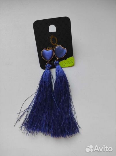 Серьги кисти