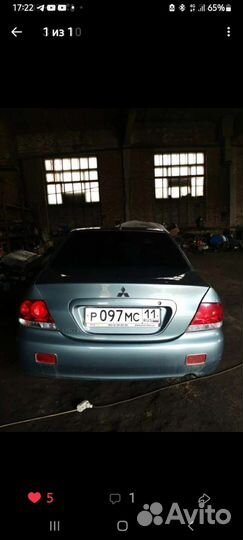 Запчасти на mitsubishi lancer 9