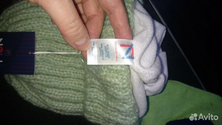 Шапка тёплая зима шерсть