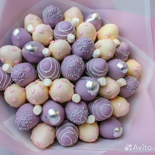 Букет клубники в шоколаде