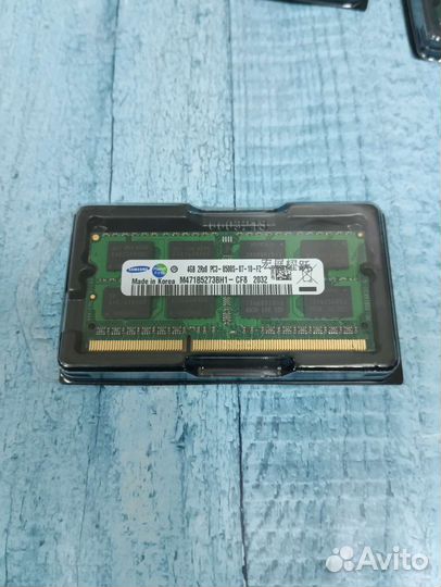 Память Samsung so-dimm 4gb ddr3 8500 (1066) Mhz