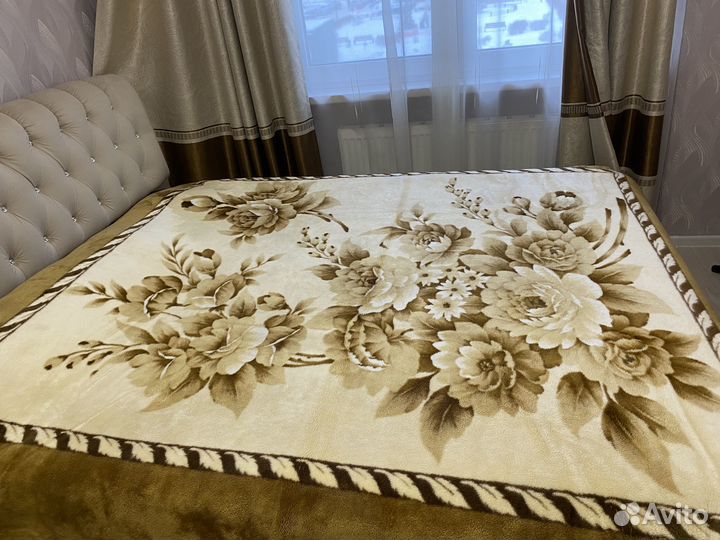 Плед пушистый СССР