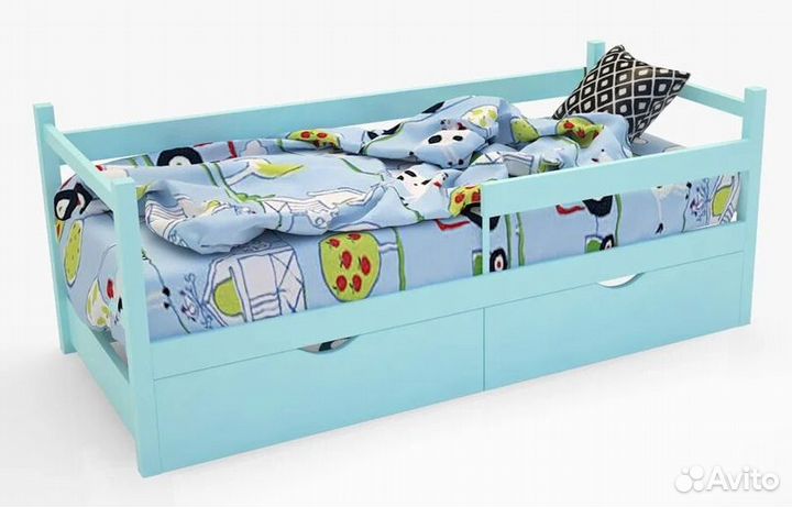 Детская Тахта Сканди 160х70 с матрасом