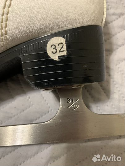 Коньки детские фигурные Oxelo размер 31/32