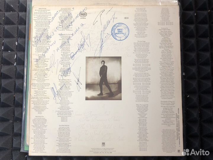 Sting. The Soul Cages Виниловая пластинка