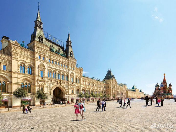 Экскурсия — Москва — Групповая экскурсия поцентру