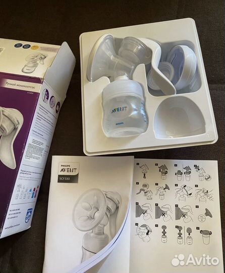 Молокоотсос avent ручной