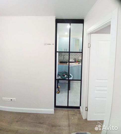 Перегородка подвесная раздвижная