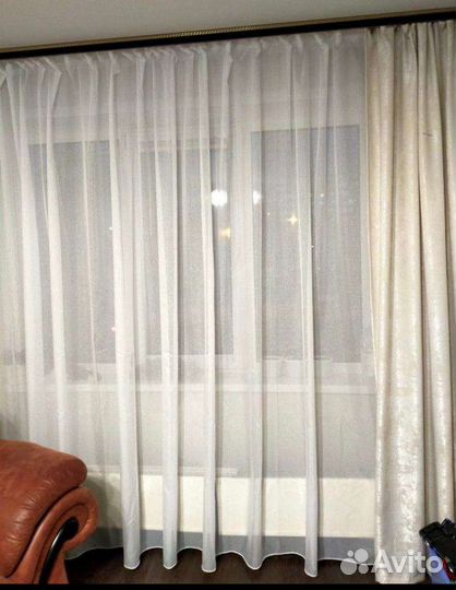 Тюль новая 2,7м на 4м