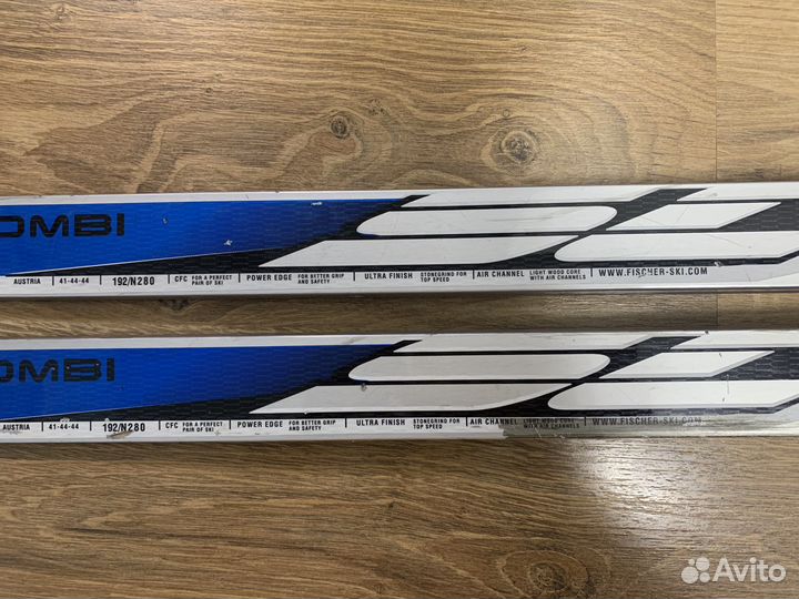 Беговые лыжи Fischer SC Combi, крепления и ботинки