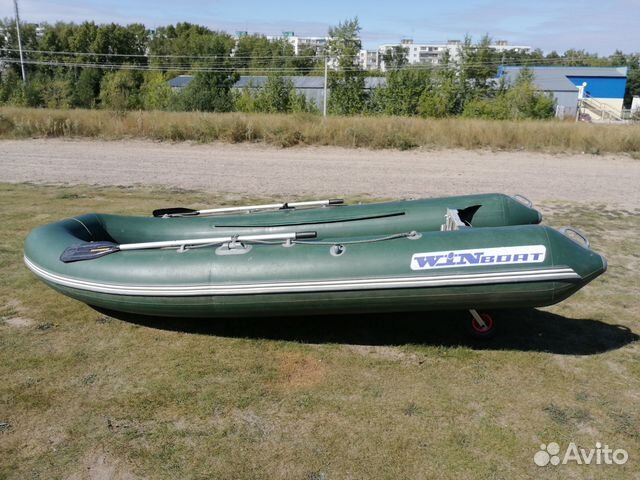 Продам лодку пвх WINboat складное пластик. днище купить в Новосибирске ...