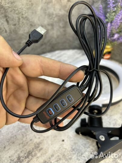 Кольцевая лампа свет для съемки