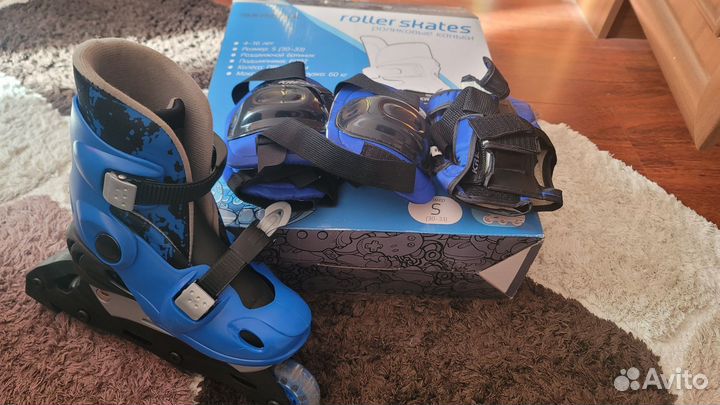 Детские ролики и защита