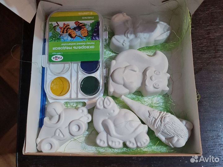 Фигурки из гипса для раскрашивания