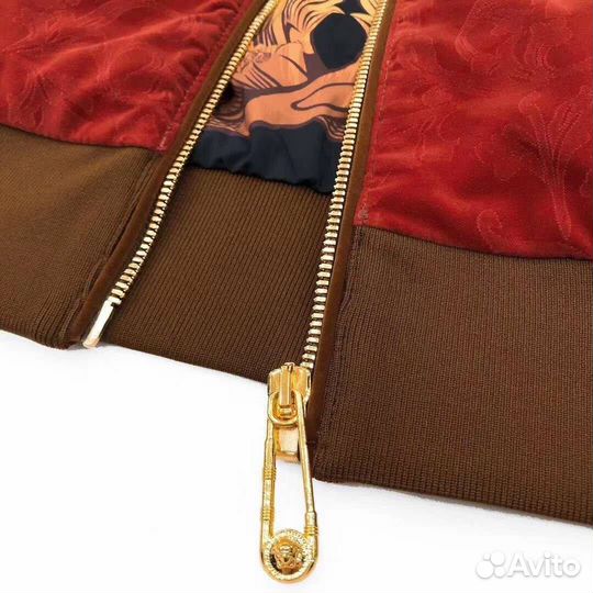 Замшевая куртка Versace