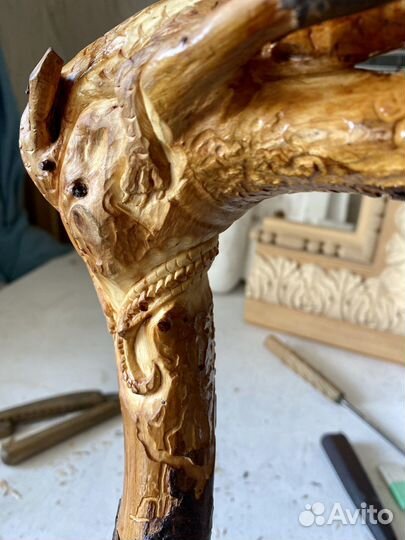 Трость из дерева