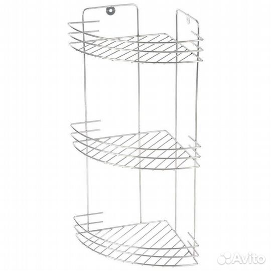 Угловая полка для ванной