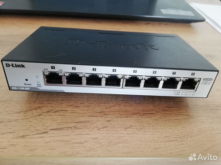 Poe коммутатор D-link DGS-1100-08p