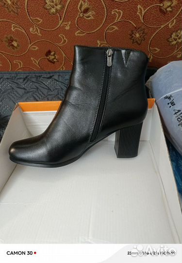 Полусапоги женские осенние размер