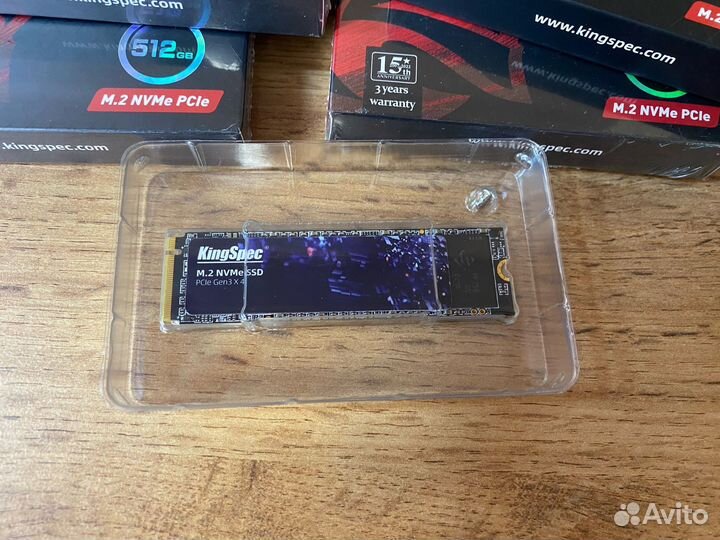 SSD m2 nvme 512 GB Kingspec новые