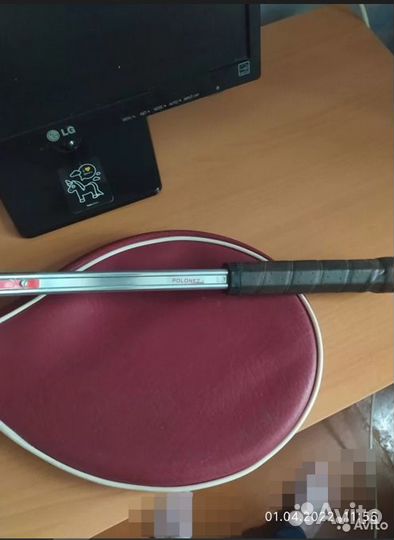 Ракетка для большого тенниса polonez + мячи